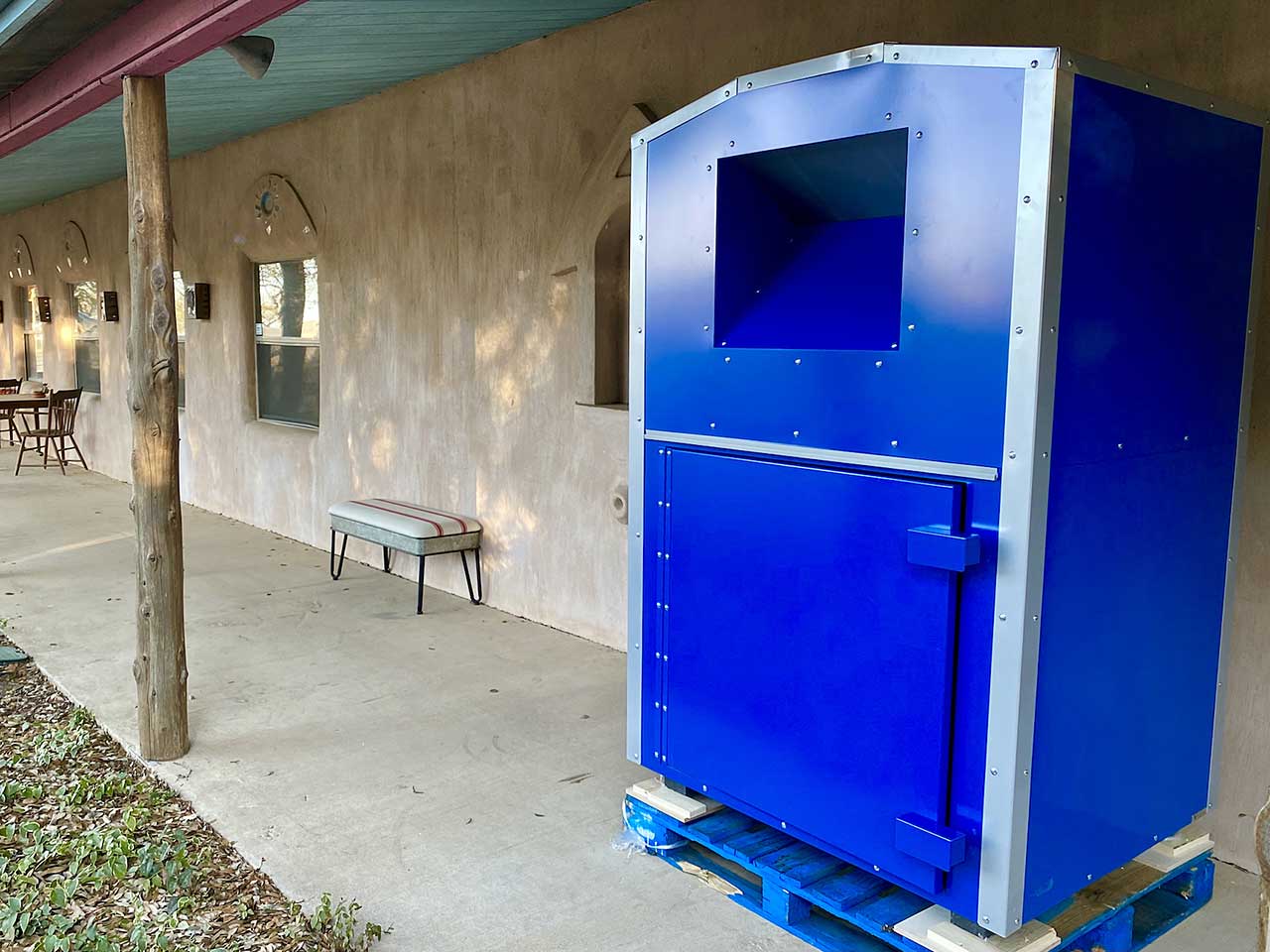 New Book Donation Bin Friends of the Dripping Springs Community Library