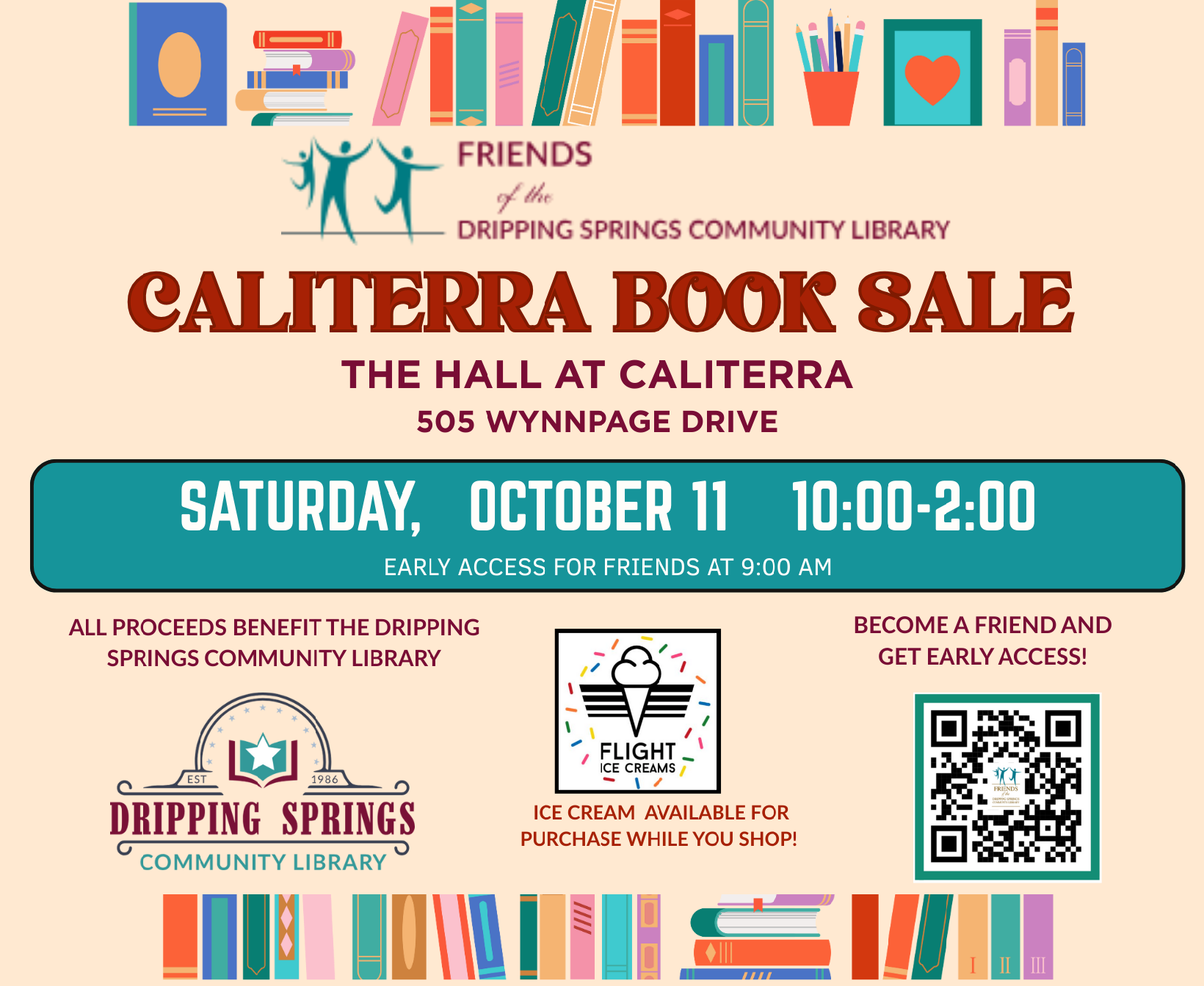 Caliterra Book Sale